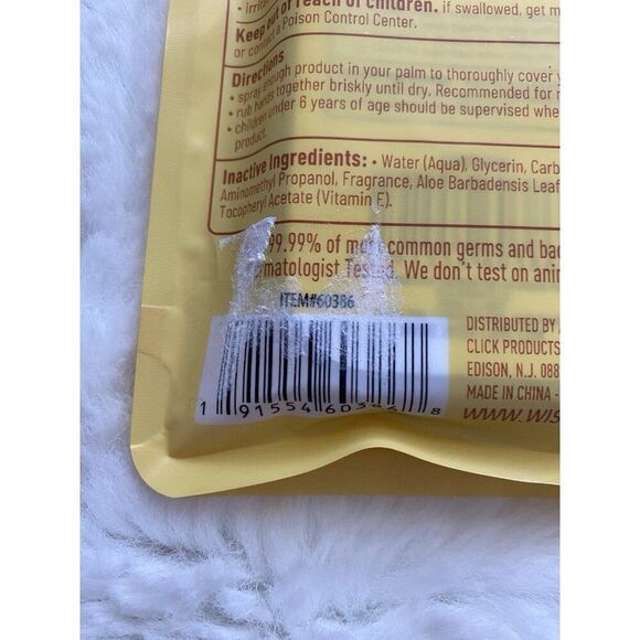 Smart Care Scented Hand Sanitizer Spray 1.5 Fl Oz Golden Citrus Hydrating NEW - Picture 6 of 9